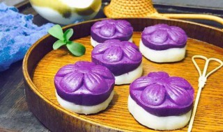糯米紫薯糕的做法（糯米紫薯糕的做法大全）