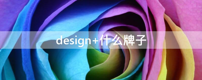 design design是什么意思