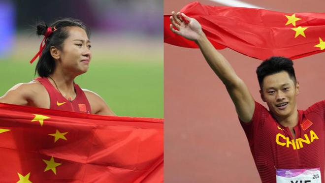 中国包揽男女百米金牌！谢震业、葛曼棋加冕“亚洲飞人”
